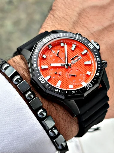 Slazenger SL.9.2385.2.05 Silikon Kordon Erkek Kol Saati