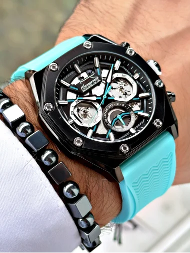 Slazenger SL.9.2379.2.02 Silikon Kordon Erkek Kol Saati