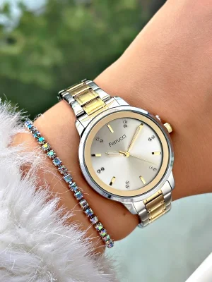 Ferrucci Bileklikli Kadın Kol Saati FC13863M.02