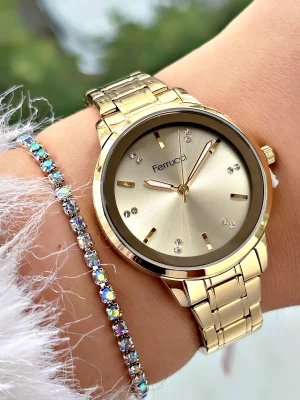 Ferrucci Bileklikli Kadın Kol Saati FC13863M.05