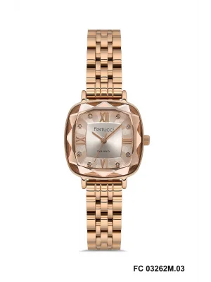 Ferrucci FC 0125 03262M.03 Çelik Kordon Kadın Kol Saati