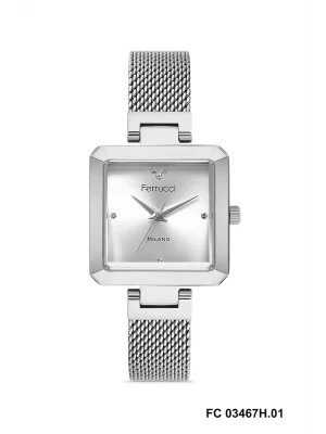 Ferrucci FC 0125 03467H.01 Çelik Kordon Kadın Kol Saati