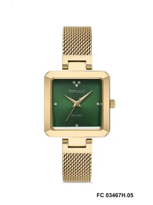 Ferrucci FC 0125 03467H.05 Çelik Kordon Kadın Kol Saati