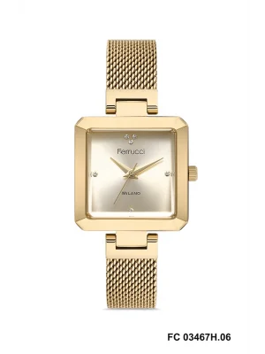 Ferrucci FC 0125 03467H.06 Çelik Kordon Kadın Kol Saati