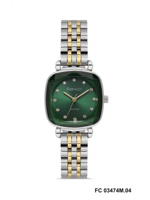 Ferrucci FC 0125 03474M.04 Çelik Kordon Kadın Kol Saati
