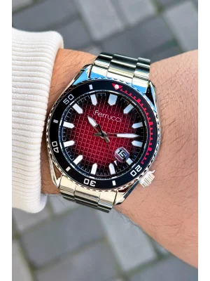 Ferrucci FC 03229TM.03 Çelik Kordon Erkek Kol Saati