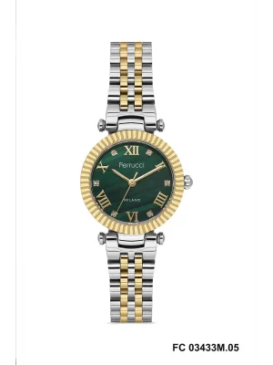 Ferrucci FC 1224 03433M.05 Çelik Kordon Kadın Kol Saati