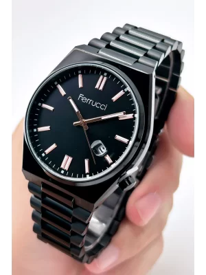 Ferrucci FC032223M.02 3 Atm Su Geçirmezlik Takvimli Erkek Kol Saati