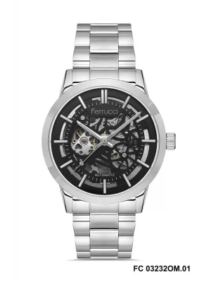 Ferrucci FC032320.01 Otomatik Mekanizma Çelik Kordon Erkek Kol Saati