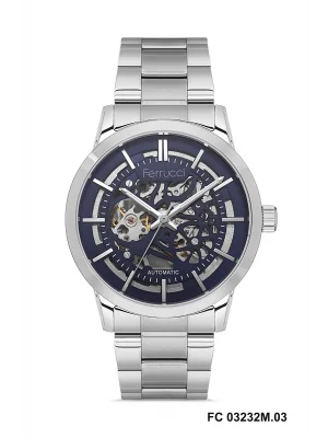 Ferrucci FC032320.03 Otomatik Mekanizma Çelik Kordon Erkek Kol Saati