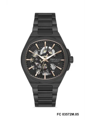 Ferrucci FC03572M.05 Otomatik Mekanizma Çelik Kordon Erkek Kol Saati