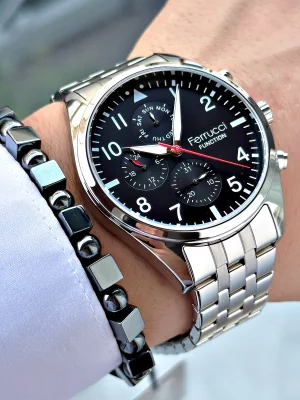 Ferrucci Function Çelik Kordon Erkek Kol Saati