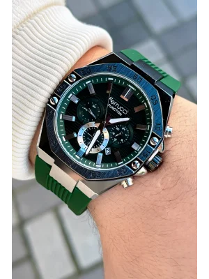 Ferrucci Function FCF.03256FS.03 Silikon Kordon Erkek Kol Saati