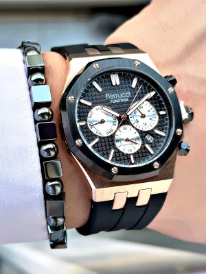 Ferrucci Function Silikon Kordon Erkek Kol Saati