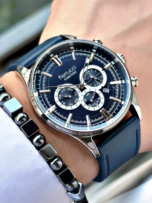 Ferrucci Function Deri Kordon Erkek Kol Saati