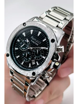 Ferrucci Function FCF03221FM.01 Çelik Kordon Erkek Kol Saati