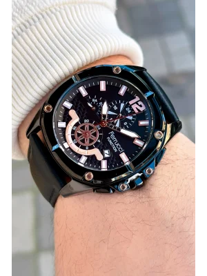 Ferrucci Function FCF.03276FK.05 Deri Kordon Erkek Kol Saati