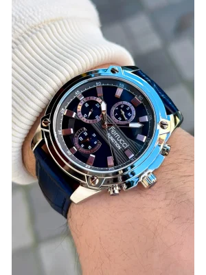 Ferrucci Function FCF.03276FK.05 Deri Kordon Erkek Kol Saati