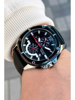 Ferrucci Function FCF.03276FK.01 Deri Kordon Erkek Kol Saati