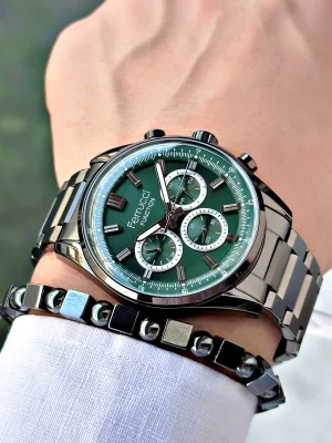 Ferrucci Function FCF.03299FM.04 Hasır Kordon Erkek Kol Saati