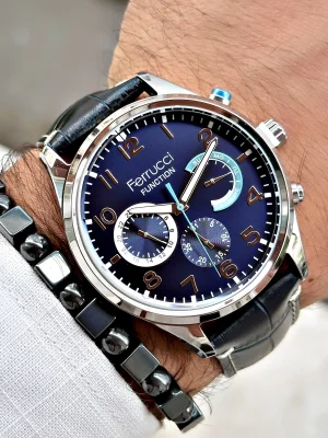 Ferrucci Function FCF.03318fk.04 Deri Kordon Erkek Kol Saati