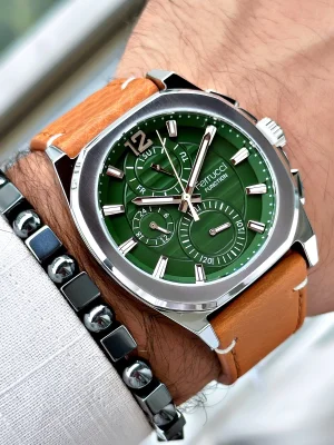 Ferrucci Function FCF.03382K.05 Deri Kordon Erkek Kol Saati