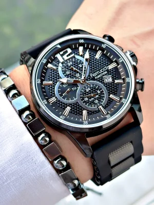 Ferrucci Function FCF.11550FS.01 Silikon Kordon Erkek Kol Saati