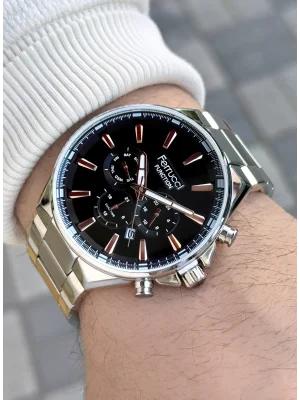 Ferrucci Function FCF.12654FM.02 Çelik Kordon Erkek Kol Saati