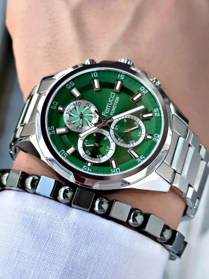 Ferrucci Function FCF.03310FM.03 Çelik Kordon Erkek Kol Saati