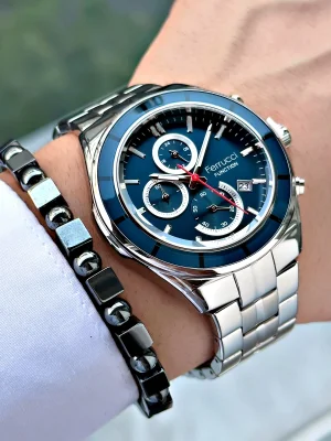 Ferrucci Function FCF.13568FM.04 Çelik Kordon Erkek Kol Saati