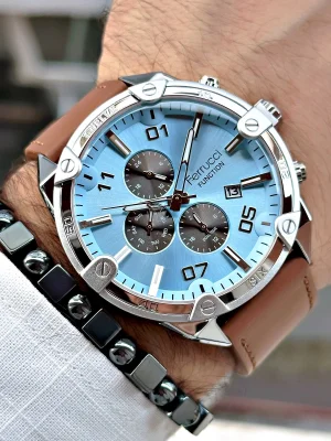 Ferrucci Function FCF.14586FK.02 Deri Kordon Erkek Kol Saati