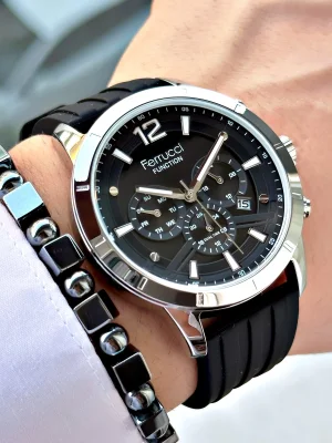 Ferrucci Function Silikon Kordon Erkek Kol Saati