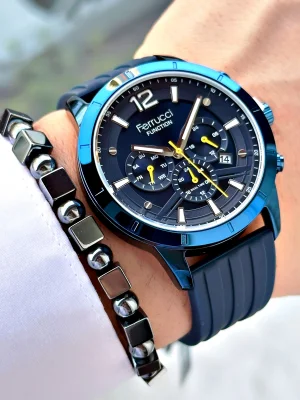 Ferrucci Function Silikon Kordon Erkek Kol Saati