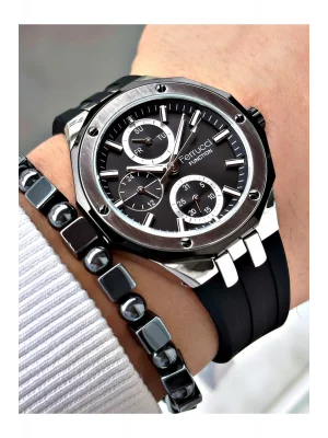 Ferrucci Function FCF 0425 03469S.01 Silikon Kordon Erkek Kol Saati