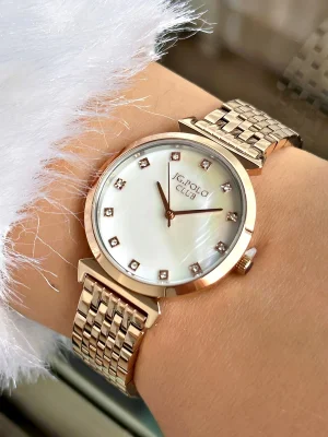 JG. Polo Clup JPC.0823.1301M.3 Çelik Kadın Kol Saati