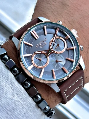 Jg. Polo Clup JPC.0224.S04059.04 Deri Kordon Erkek Kol Saati