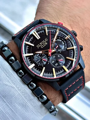 Jg. Polo Clup JPC.0224.S04059.03 Deri Kordon Erkek Kol Saati