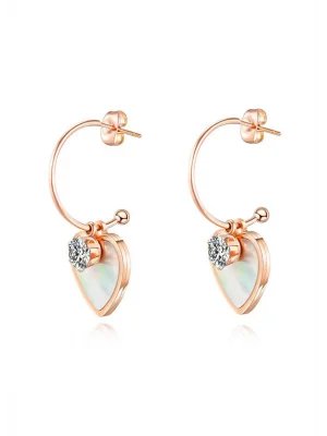 Lee Cooper LC.E.01077.420 Zirkon 23mm Kadın Küpe