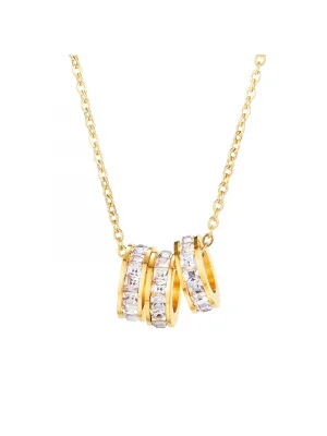 Lee Cooper LC.N.01223.110 Çelik Kadın Kolye