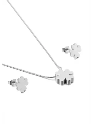 Lee Cooper LC.S.01042.110  Zirkon Kadın Kolye Ve Küpe Seti