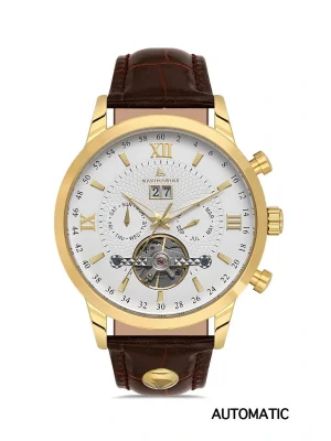 Navimarine Otomatik Deri Kordon Erkek Kol Saati