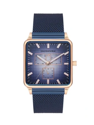 Pacomarine Kare PM.61219.01 Hasır Kordon Erkek Kol Saati