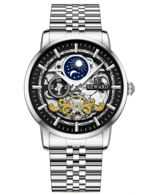 Reward RD31025M Çelik Kordon Otomatik Erkek Kol Saati