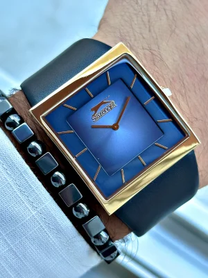 Slazenger SL.09.2210.1.03 Deri Kordon Erkek Kol Saati