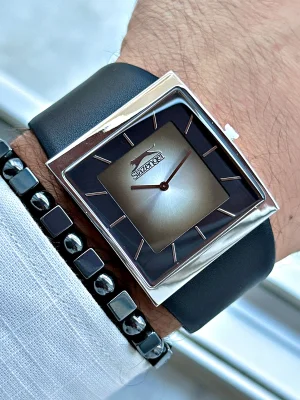Slazenger SL.09.2210.1.05 Deri Kordon Erkek Kol Saati