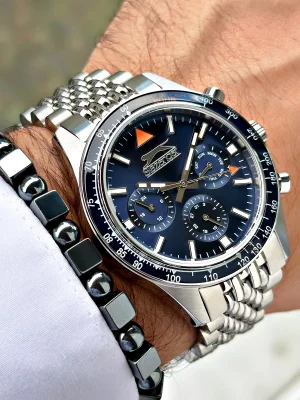 Slazenger SL.09.2417.2.03 Çelik Kordon Erkek Kol Saati