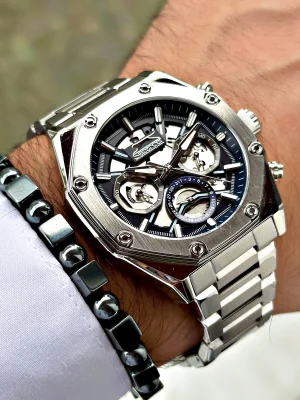 Slazenger SL.09.2378.04 Çelik Kordon Erkek Kol Saati