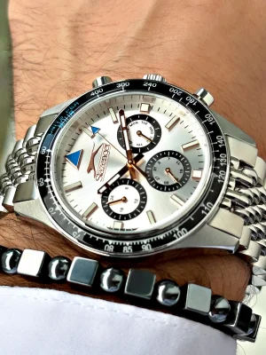 Slazenger SL.09.2417.2.05 Çelik Kordon Erkek Kol Saati