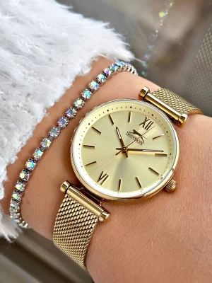 Slazenger SL.9.1985.3.04 Hasır Kordon Kadın Kol Saati