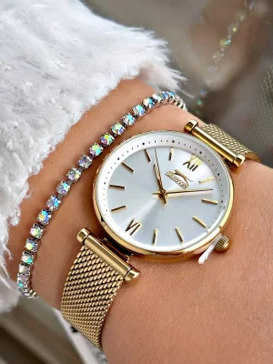 Slazenger SL.9.1985.3.03 Hasır Kordon Kadın Kol Saati